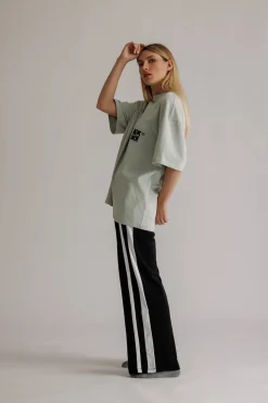 Hot Karo Kauer T-Shirt Glacier Blue