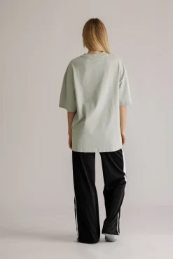 Hot Karo Kauer T-Shirt Glacier Blue