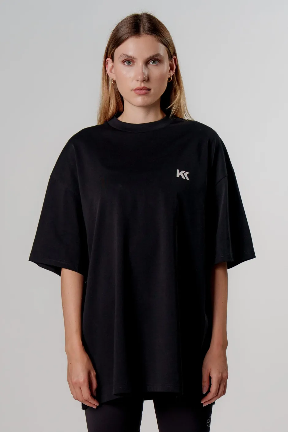 Outlet Karo Kauer T-Shirt KK Black