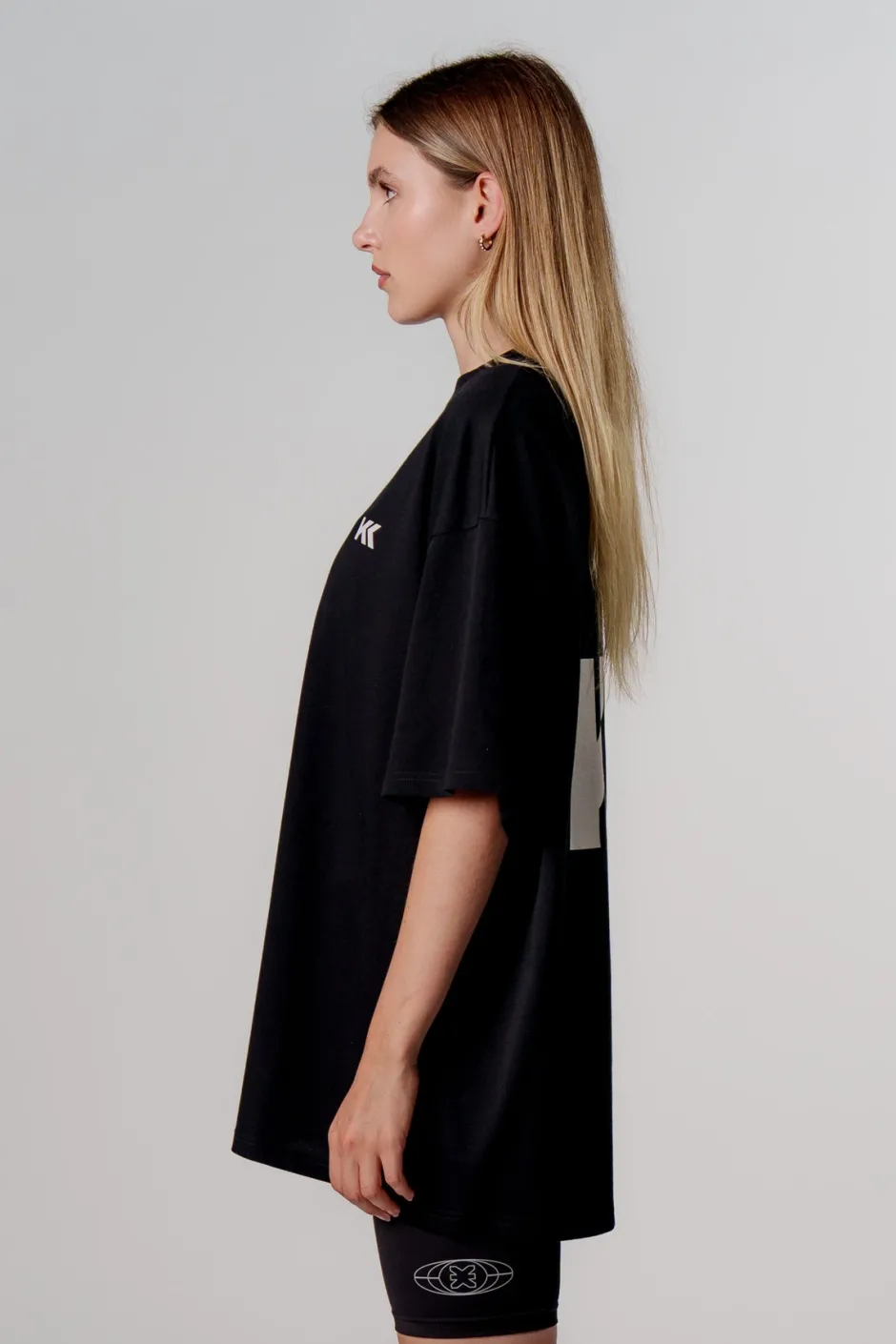 Outlet Karo Kauer T-Shirt KK Black