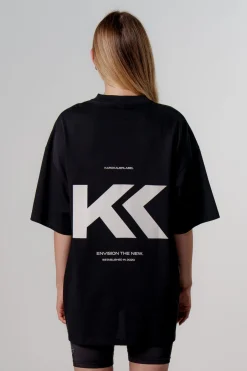 Outlet Karo Kauer T-Shirt KK Black