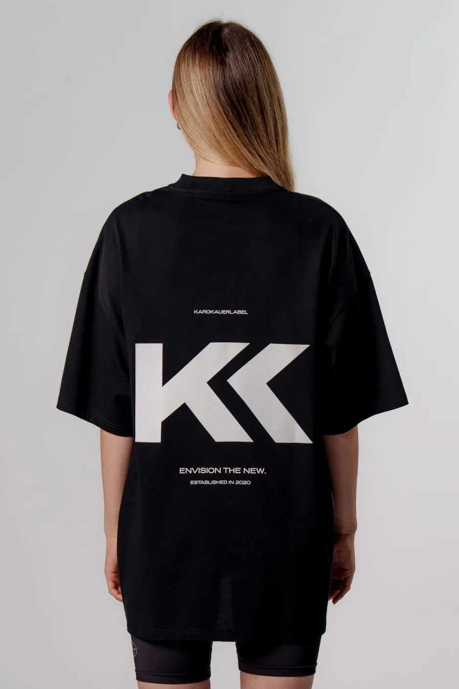 Outlet Karo Kauer T-Shirt KK Black