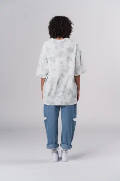 Fashion Karo Kauer T-Shirt Tie Dye