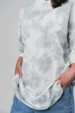 Fashion Karo Kauer T-Shirt Tie Dye