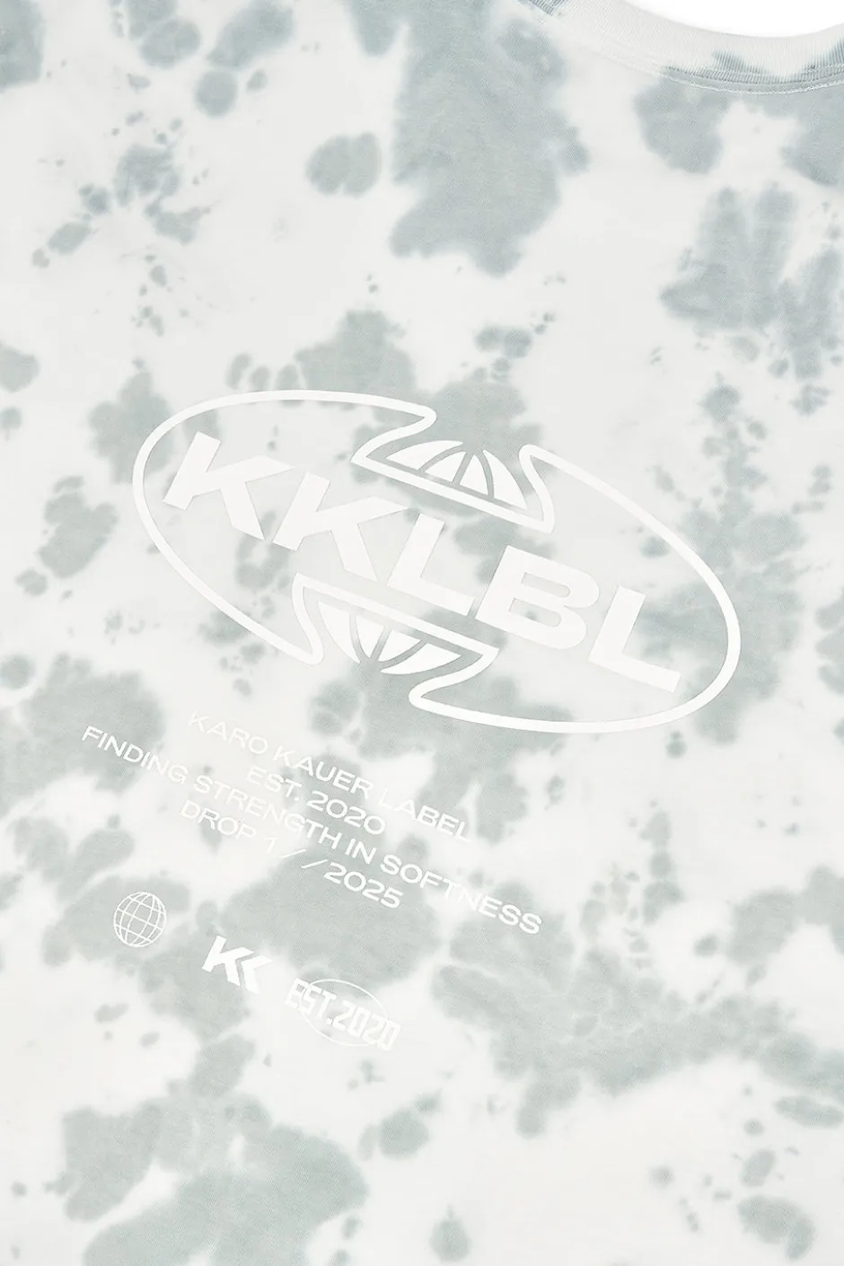 Fashion Karo Kauer T-Shirt Tie Dye