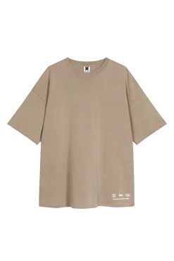 Hot Karo Kauer T-Shirt Washed Sand