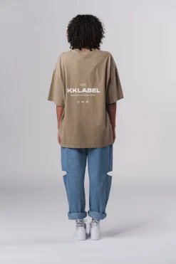 Hot Karo Kauer T-Shirt Washed Sand