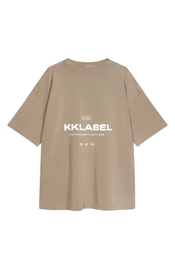 Hot Karo Kauer T-Shirt Washed Sand