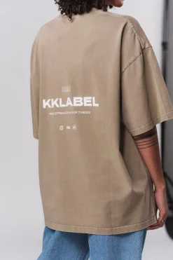 Hot Karo Kauer T-Shirt Washed Sand