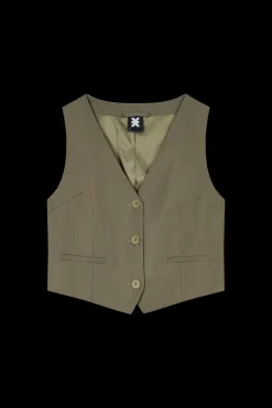 Best Karo Kauer Vest Olive
