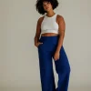 Clearance Karo Kauer Wide Leg Pants Dark Blue
