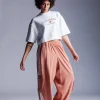 Outlet Karo Kauer Wide Leg Pants Rosewood