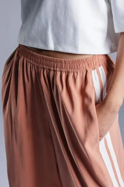 Outlet Karo Kauer Wide Leg Pants Rosewood