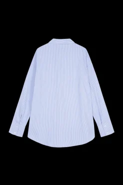 Clearance Karo Kauer Woven Blouse Striped Blue
