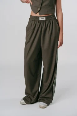 Best Karo Kauer Woven Pants Olive