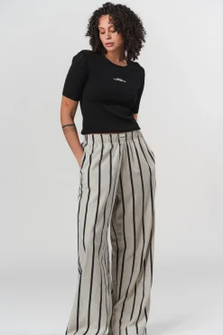 Discount Karo Kauer Woven Pants Striped Melange