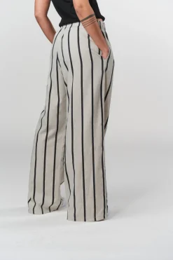 Discount Karo Kauer Woven Pants Striped Melange