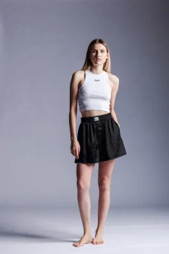 New Karo Kauer Woven Shorts Black