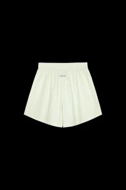 Clearance Karo Kauer Woven Shorts Striped Matcha