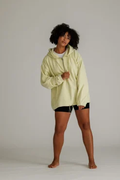 Online Karo Kauer Zipped Fleece Light Yellow