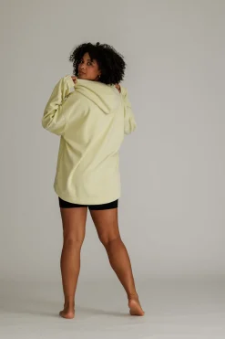 Online Karo Kauer Zipped Fleece Light Yellow