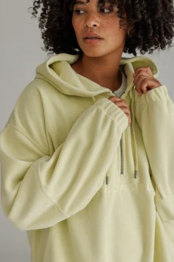 Online Karo Kauer Zipped Fleece Light Yellow