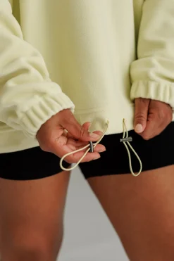 Online Karo Kauer Zipped Fleece Light Yellow