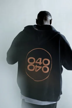 Hot Karo Kauer Zipped Hoodie Black 040