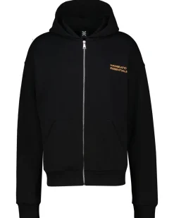 Hot Karo Kauer Zipped Hoodie Black 040