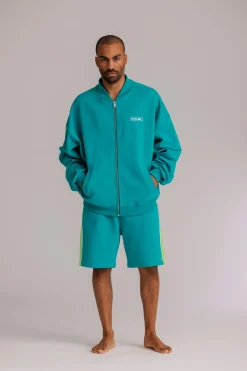 Best Karo Kauer Zipped Jacket Tile Blue