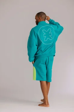 Best Karo Kauer Zipped Jacket Tile Blue