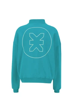 Best Karo Kauer Zipped Jacket Tile Blue