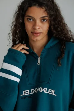 Sale Karo Kauer Zipped Sweater Green